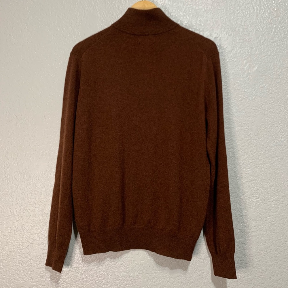 Spring + Mercer Quarter Zip Cashmere Sweater - Picture 3 of 11